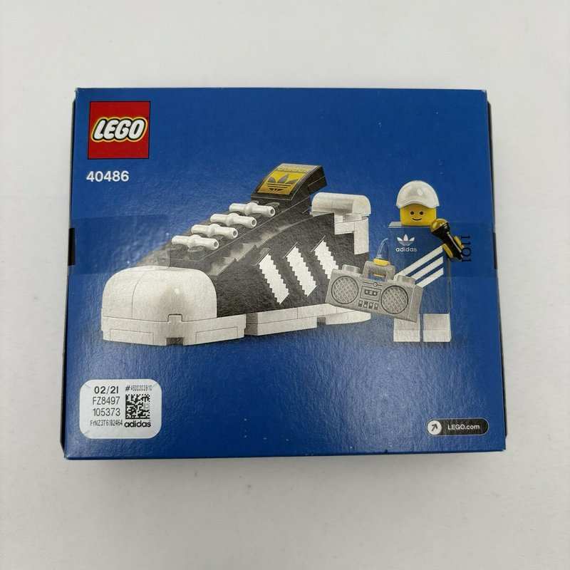 LEGO 40486 adidas Originals Superstar Mini Shoe Set Sealed Retired 92 Pcs