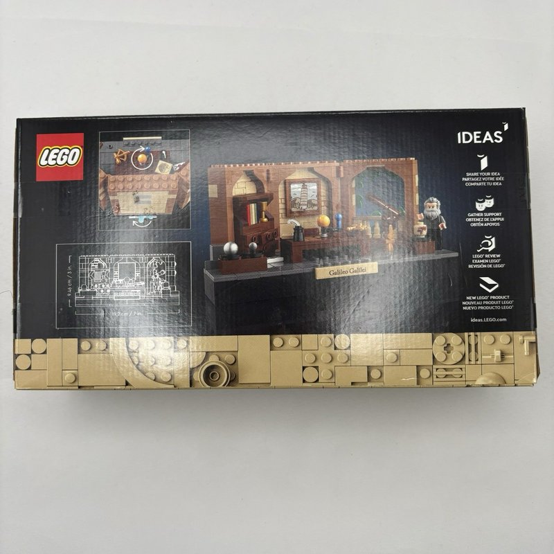 LEGO Ideas 40595 Tribute to Galileo Galilei GWP Retired New Sealed 307 PCS