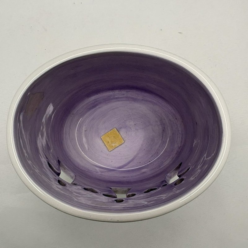 Waxessories Daughter Friendship Light Votive Candle Holder Purple Floral