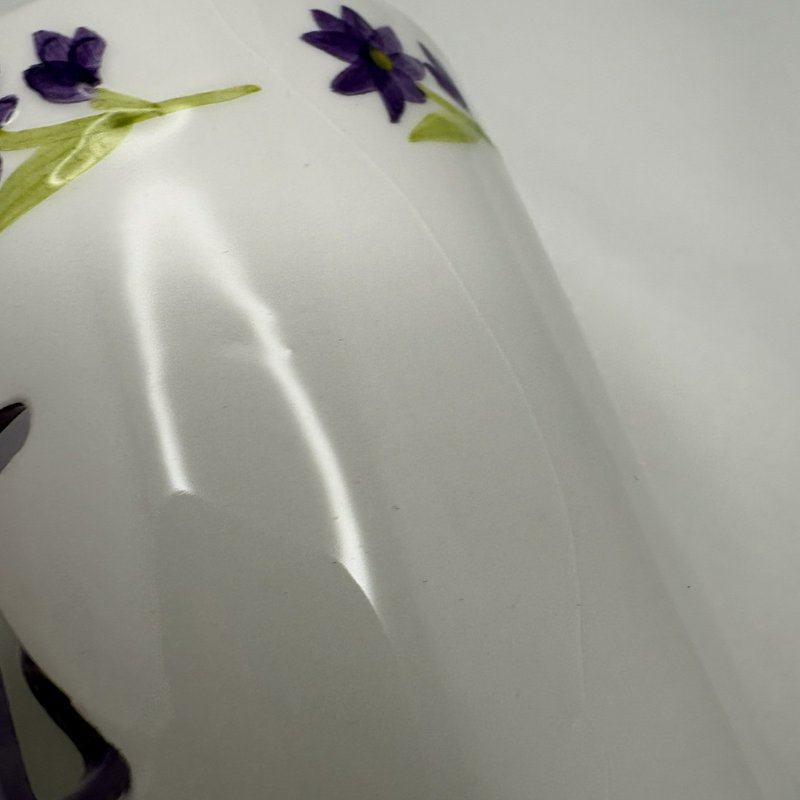 Waxessories Daughter Friendship Light Votive Candle Holder Purple Floral