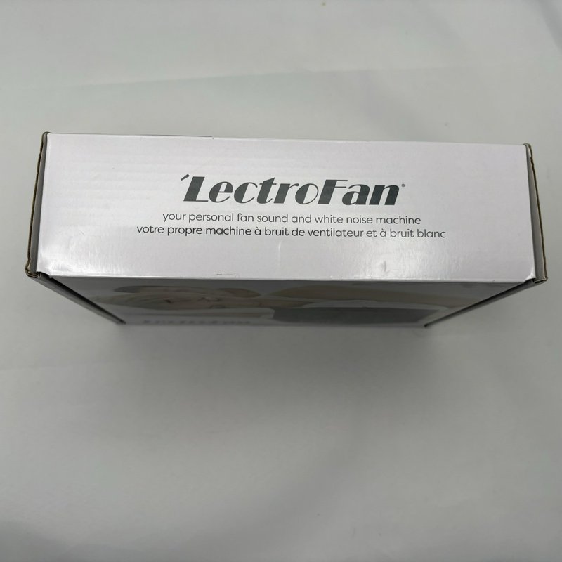 LectroFan ASM1007-KR White Noise Fan Sound Machine Black Open Box Tested