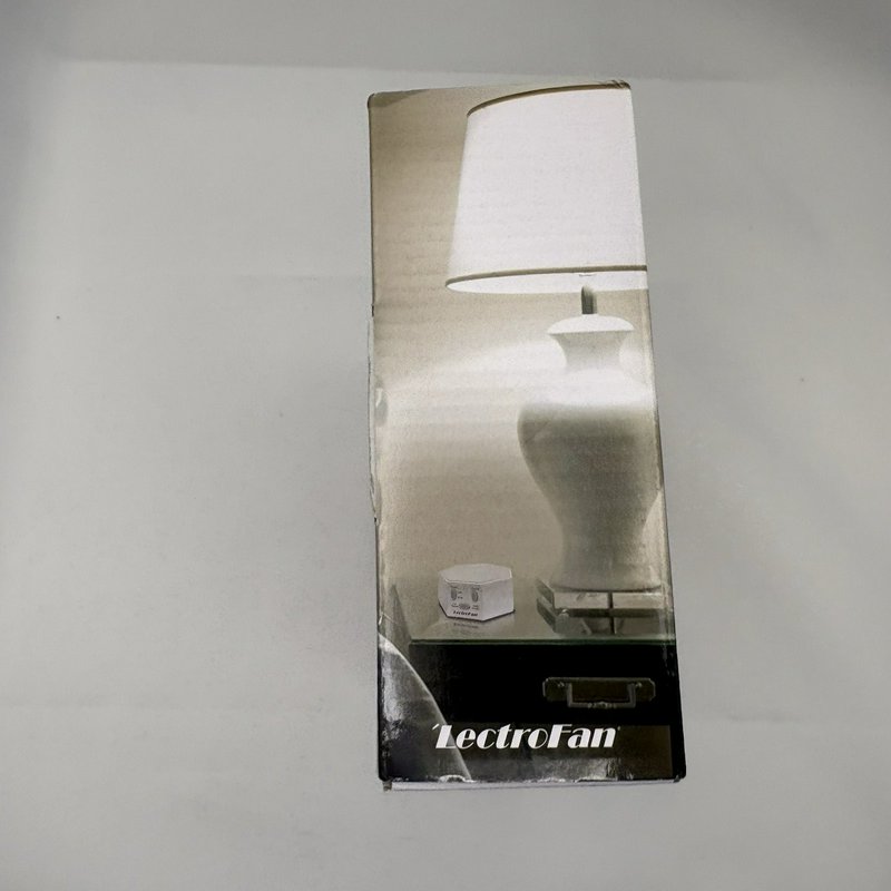 LectroFan ASM1007-KR White Noise Fan Sound Machine Black Open Box Tested
