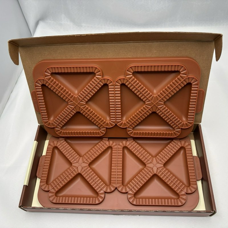 Williams Sonoma Pocket Pie Molds Apple Lattice Filled Pastry Press Lot of 3