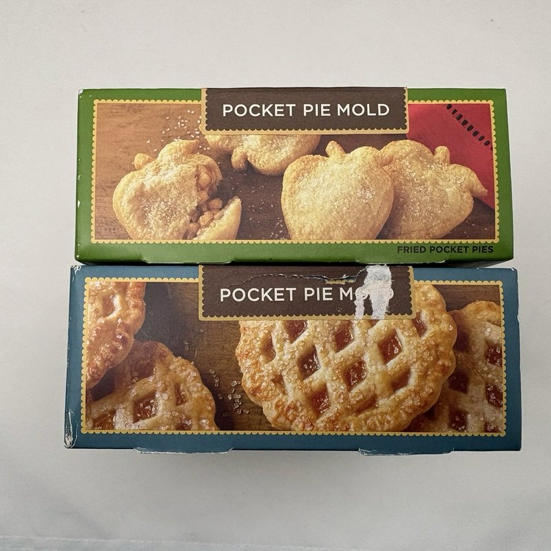 Williams Sonoma Pocket Pie Molds Apple Lattice Filled Pastry Press Lot of 3