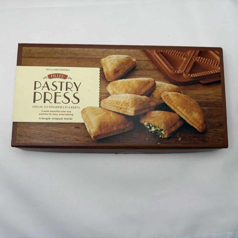 Williams Sonoma Pocket Pie Molds Apple Lattice Filled Pastry Press Lot of 3