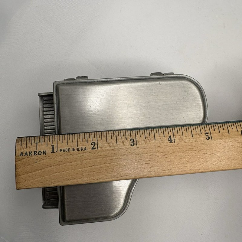 Mini Grand Piano Trinket Jewelry Box Pewter Tone Velvet Lined Decorative Case