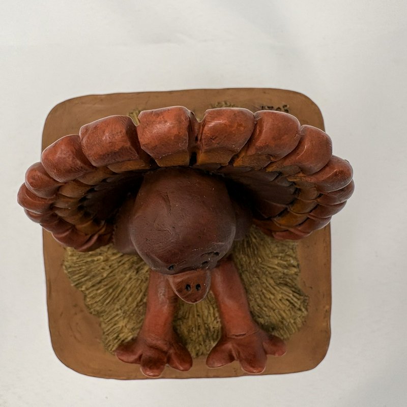 Suzi Skoglund Blossom Bucket Turkey Basket Trinket Box Thanksgiving Fall Decor
