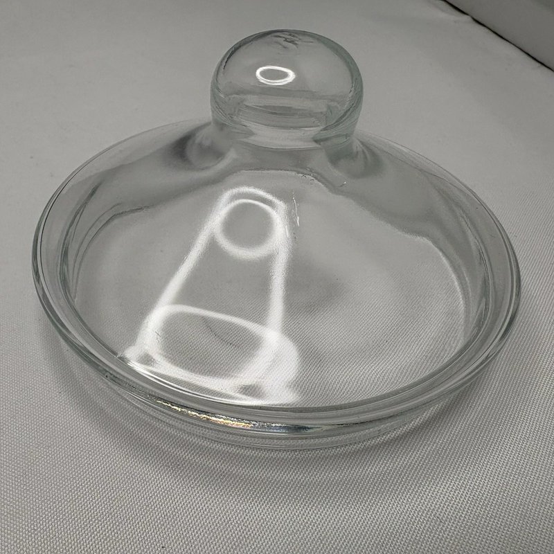 Vintage 1987 Anchor Hocking Farm Country Goose Glass Canister Jar w/Lid