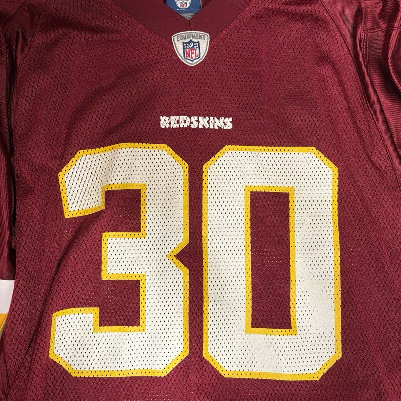 Landry 30 Washington Redskins Jersey Mens L Red NFL Football Reebok Equipment