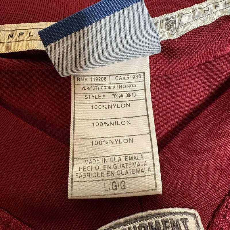 Landry 30 Washington Redskins Jersey Mens L Red NFL Football Reebok Equipment