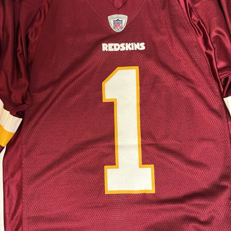 Reebok Washington Redskins "Grandma" Number 1 NFL Jersey Medium