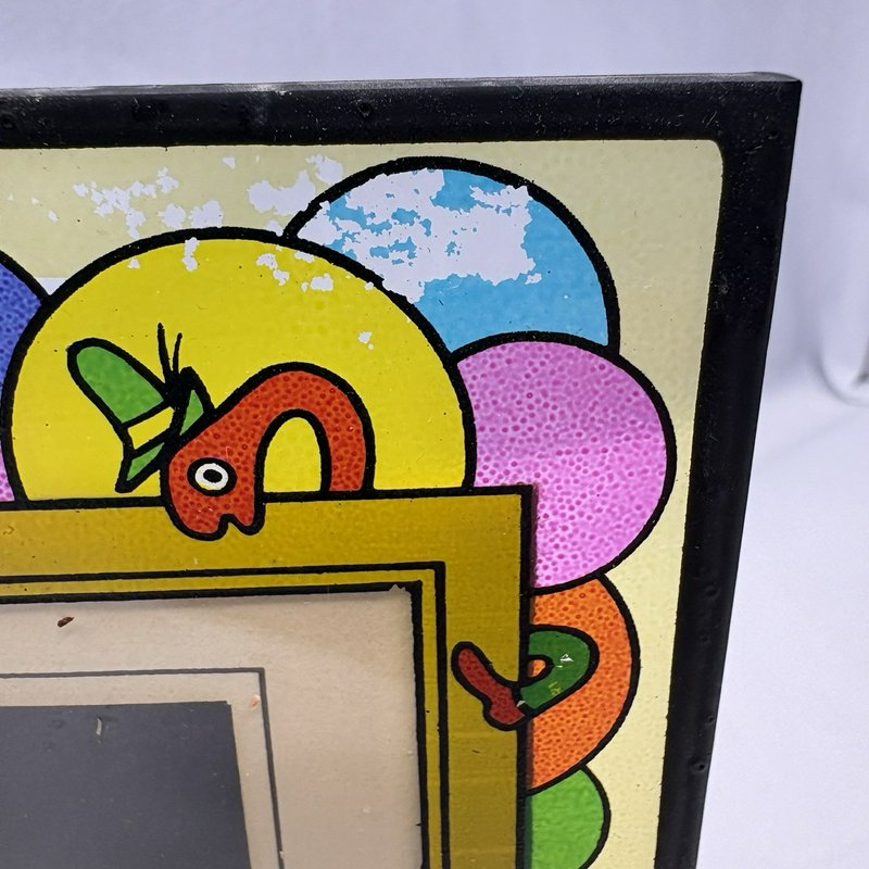 Richard Scarry 1979 Vintage Double Foldable 2-Photo Frame 4x3 Cartoon