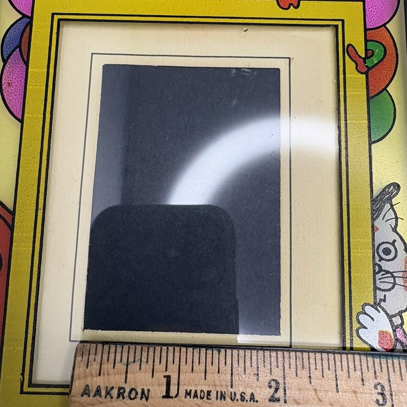 Richard Scarry 1979 Vintage Double Foldable 2-Photo Frame 4x3 Cartoon
