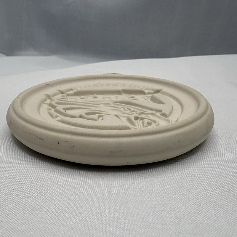 Vintage 1999 Pfaltzgraff Philadelphia Eagles NFL Stoneware Cookie Mold Press