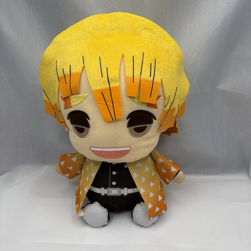 Bandai Spirits Demon Slayer Zenitsu Agatsuma Super Big Plush 2021 Anime